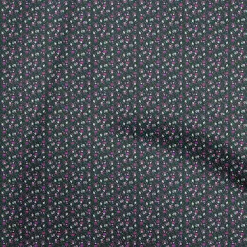oneOone Cotton Flex Черная ткань Цветочные швейные ремесленные проекты Печать на ткани в ярдах 40 дюймов 42 Inch Wide - Viscose Chiffon чёрный