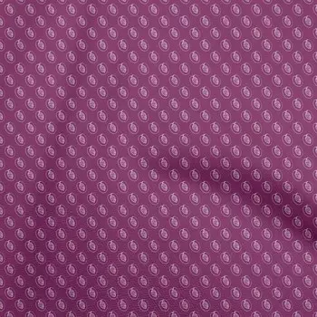 oneOone Cotton Flex Dark Magenta Fabric Peach Quilting Supplies Print Sewing Fabric By The Yard 40 Inch 42 Inch Wide - Viscose Chiffon серый