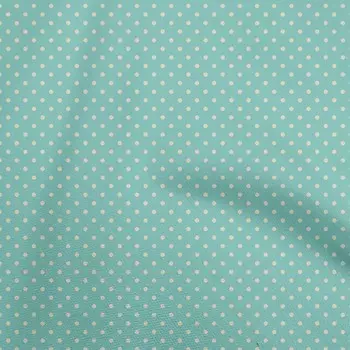 oneOone Cotton Flex Dusty Teal Green Ткань Швейный материал в горошек Ткань с принтом в ярдах 40 дюймов 42 Inch Wide - Viscose Chiffon чёрный