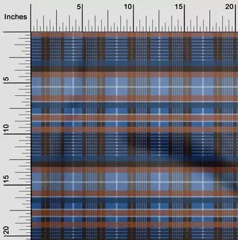 oneOone Cotton Flex Fabric Ткань с принтом в клетку Madras шириной 40 дюймов в ярдах 42 Inch - Viscose Chiffon светло-синий