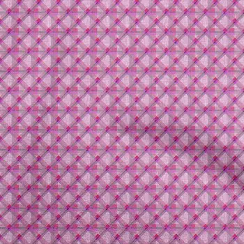 oneOone Cotton Flex Fuschia Pink Fabric Check Швейные ремесленные проекты Печать на ткани в ярдах 40 дюймов 42 Inch Wide - Viscose Chiffon синий