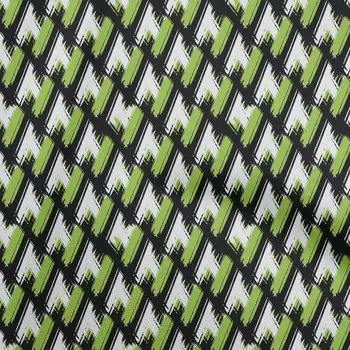 oneOone Cotton Flex Green Fabric Abstracts Платье Материал Ткань Ткань с принтом в ярдах 40 дюймов 42 Inch Wide - Viscose Chiffon розовый