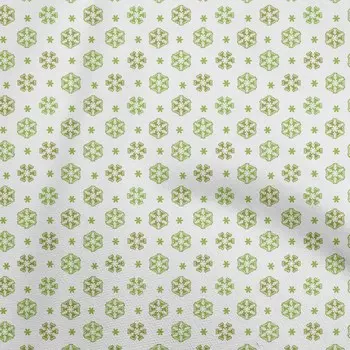 oneOone Cotton Flex Light Green Fabric Asian Block Sewing Fabric By The Yard Printed Diy Clothing Sewing Supplies 40 Inch 42 Inch Wide - Viscose Chiffon светло-зеленый