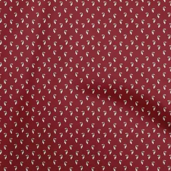 oneOone Cotton Flex Maroon Ткань Тукан Крафт Проекты Декор Ткань С Принтом На Дворе 40 Дюймов 42 Inch Wide - Viscose Chiffon чёрный