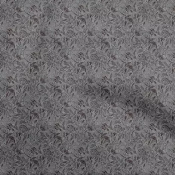 oneOone Cotton Flex серая ткань батик ткань для шитья напечатанная ремесленная ткань в ярдах 40 дюймов 42 Inch Wide - Viscose Chiffon серый