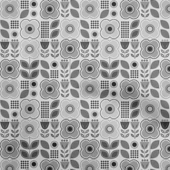 oneOone Cotton Flex серая ткань с цветочным принтом в горошек в ярдах 40 дюймов 42 Inch Wide - Viscose Chiffon зеленый лайм