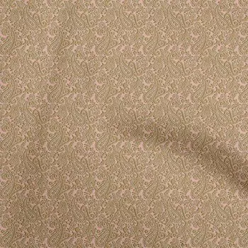 oneOone Cotton Flex Светло-розовая ткань Каламкари Ремесленные проекты Декор Ткань с принтом в ярдах 40 дюймов 42 Inch Wide - Viscose Chiffon светло-розовый