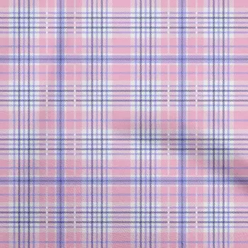 oneOone Cotton Flex Светло-розовая ткань в клетку Швейные ремесленные проекты Печать на ткани в ярдах 40 дюймов 42 Inch Wide - Viscose Chiffon кирпич красный