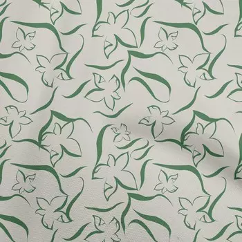 oneOone Cotton Flex Светло-серая ткань Цветочные и ремесленные проекты Декоративная ткань с принтом в ярдах 40 дюймов 42 Inch Wide - Viscose Chiffon чёрный