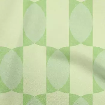 oneOone Хлопковая гибкая светло-зеленая ткань с геометрическим рисунком по всей форме, принадлежности для квилтинга, ткань для шитья с принтом в ярдах, 40 дюймов 42 Inch Wide - Viscose Chiffon светло-синий