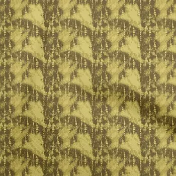 oneOone Cotton Flex Темно-горчичная ткань Азиатская ткань с галстуком и краской для поделок, декоративная ткань, напечатанная во дворе, 40 дюймов 42 Inch Wide - Viscose Chiffon серый