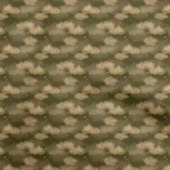 oneOone Cotton Flex темно-оливково-зеленая ткань Galaxy Sewing Craft Projects Печать на ткани в ярдах 40 дюймов 42 Inch Wide - Viscose Chiffon темно-зеленого