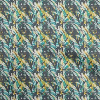 oneOone Cotton Flex Темно-серая ткань Абстракции Diy Одежда Стеганая ткань Ткань с принтом Ткань По Ярду 40 дюймов 42 Inch Wide - Viscose Chiffon темно-серого