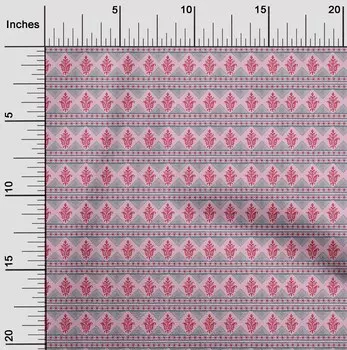 oneOone Cotton Flex Ткань Diamond & Paisley Block Print Ткань По Ярду 40 Дюймов 42 Inch - Viscose Chiffon чёрный