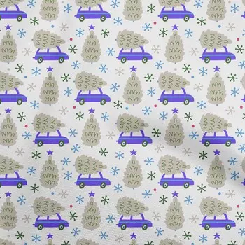 OneOone Хлопчатобумажная гибкая пыльно-серая ткань, дерево, ремесленные проекты, декоративная ткань с принтом во дворе, 40 дюймов 42 Inch Wide - Viscose Chiffon зелёный