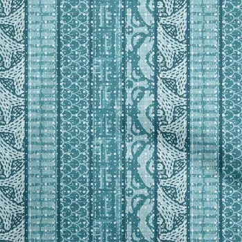 OneOone Хлопчатобумажная гибкая темно-бирюзовая синяя ткань Aaian Batik Швейные ремесленные проекты Тканевые принты в ярдах 40 дюймов 42 Inch Wide - Viscose Chiffon темный оливковый зеленый