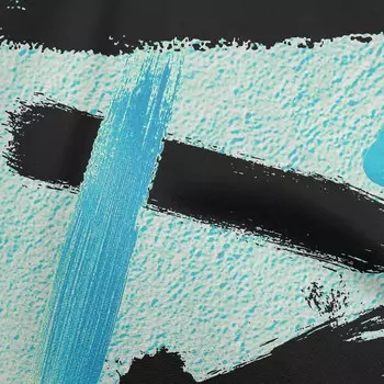 oneOone хлопковая батистовая бирюзовая синяя ткань, щетка для шитья, ткань с принтом во дворе, сделай сам, одежда, швейные принадлежности, 42 дюйма 42 Inch Wide - Viscose Chiffon бирюзовый синий