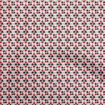 OneOone Хлопковая гибкая белая ткань для покерных карт, ремесленные проекты, декоративная ткань с принтом во дворе, 40 дюймов 42 Inch Wide - Viscose Chiffon белый