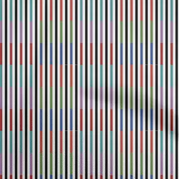 OneOone Хлопковая гибкая белая ткань в полоску, ткань для шитья с принтом, ткань для рукоделия в ярдах, 40 дюймов 42 Inch Wide - Viscose Chiffon винный