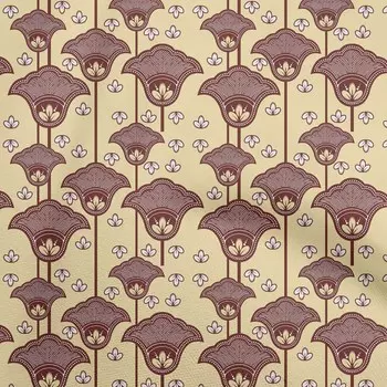 oneOone Хлопковая гибкая бежевая ткань Азиатский блочный материал для платья Ткань с принтом от The Yard 40 дюймов 42InchWide-ViscoseChiffon светло-синий