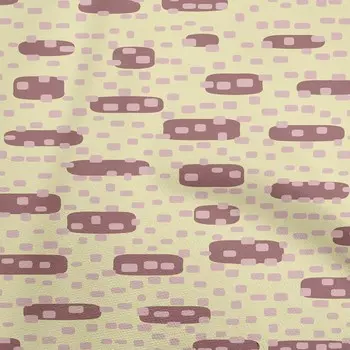 oneOone Хлопковая гибкая бежевая ткань с геометрическим закругленным прямоугольником, швейный материал, набивная ткань по ярдам 40 дюймов 42 Inch Wide - Viscose Chiffon аква голубой