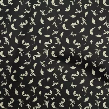 oneOone хлопковая гибкая черная ткань дамасская ткань для шитья во дворе с принтом «сделай сам» одежда швейные принадлежности 40 дюймов 42 Inch Wide - Viscose Chiffon чёрный