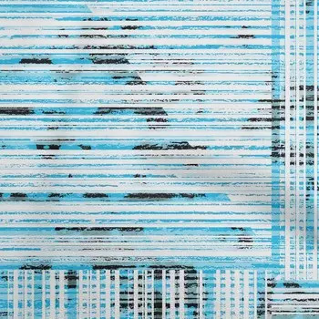 oneOone Хлопковая гибкая голубая ткань в полоску Материал платья Ткань Ткань с принтом в ярдах 40 дюймов 42 Inch Wide - Viscose Chiffon светло-серый