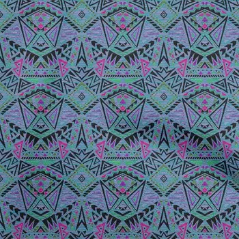 oneOone Хлопковая гибкая голубовато-фиолетовая ткань Африканские ремесленные проекты Декор Ткань с принтом во дворе 40 дюймов 42 Inch Wide - Viscose Chiffon красный