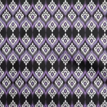 OneOone Хлопковая гибкая голубовато-фиолетовая ткань, азиатский икат, принадлежности для квилтинга, швейная ткань с принтом, 40 дюймов 42InchWide-ViscoseChiffon светло-синий