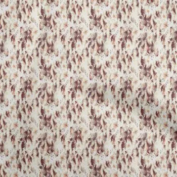 oneOone хлопковая гибкая коричневая ткань, акварель, цветочный, сделай сам, одежда, стеганая ткань, ткань с принтом, 40 дюймов во дворе 42 Inch Wide - Viscose Chiffon синий