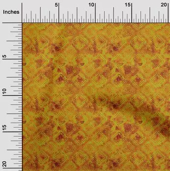 OneOone Хлопковая гибкая коричневая ткань батик Ремесленные проекты Декор Ткань с принтом во дворе 40 дюймов 42 Inch Wide - Viscose Chiffon синий