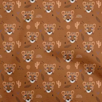 OneOone Хлопковая гибкая коричневая ткань, детская одежда с животными, одежда «сделай сам», ткань для квилтинга, ткань с принтом, 40 дюймов в ярдах 42 Inch Wide - Viscose Chiffon синий