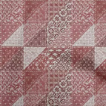 oneOone Хлопковая гибкая коричневая ткань, смешанный узор с блоками, швейные поделки, принты на ткани в ярдах, 40 дюймов 42 Inch Wide - Viscose Chiffon коричневый