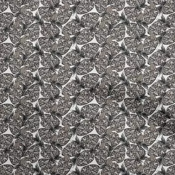 OneOone Хлопковая гибкая коричневая ткань, тропическая текстурированная ткань с листьями для шитья, ткань для рукоделия с принтом во дворе, 40 дюймов 42InchWide-ViscoseChiffon коричневый