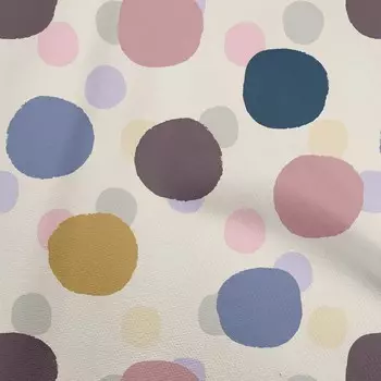 OneOone хлопковая гибкая кремовая ткань для шитья в горошек, ткань для шитья одежды своими руками с принтом во дворе, принадлежности для шитья одежды 40 дюймов 42 Inch Wide - Viscose Chiffon темно-синий