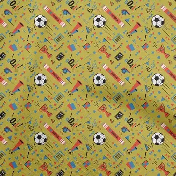 oneOone Хлопковая гибкая лаймово-зеленая ткань Материал спортивного платья Ткань с принтом Ткань в ярдах 40 дюймов 42 Inch Wide - Viscose Chiffon зеленый лайм