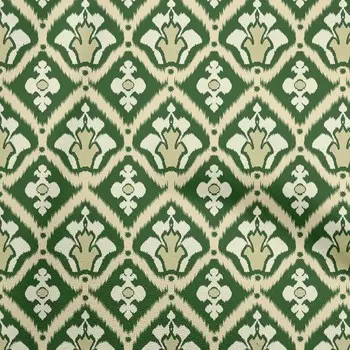 oneOone Хлопковая гибкая лесная зеленая ткань Азиатские ремесленные проекты Икат Декор Ткань с принтом во дворе 40 дюймов 42 Inch Wide - Viscose Chiffon чёрный