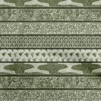 OneOone Хлопковая гибкая лесно-зеленая ткань, смешанный блочный узор, швейные поделки, принты на ткани в ярдах, 40 дюймов 42 Inch Wide - Viscose Chiffon синий