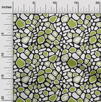 OneOone хлопковая гибкая оливково-зеленая ткань с изображением жирафа, кожи животных, ткань для шитья во дворе с принтом, принадлежности для шитья одежды «сделай сам», 40 дюймов 42 Inch Wide - Viscose Chiffon красный