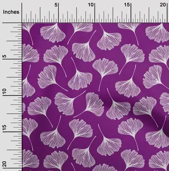 OneOone Хлопковая гибкая пурпурная ткань Художественная ткань для шитья Ткани для рукоделия с принтом в ярдах 40 дюймов 42 Inch Wide - Viscose Chiffon маджента