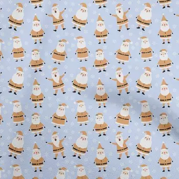 OneOone Хлопковая гибкая пыльно-синяя ткань Kawai, принадлежности для квилтинга, ткань для шитья с принтом во дворе, 40 дюймов 42 Inch Wide - Cotton Cambric фиолетовый