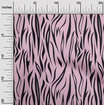 oneOone Хлопковая гибкая румяная розовая ткань, шкуры животных, ремесленные проекты, декоративная ткань, напечатанная во дворе, 40 дюймов 42 Inch Wide - Viscose Chiffon коричневый