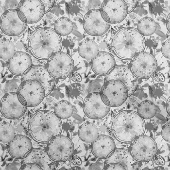 oneOone хлопковая гибкая серая ткань, акварель, цветочные принадлежности для квилтинга, ткань для шитья с принтом, 40 дюймов во дворе 42 Inch Wide - Viscose Chiffon коричневый