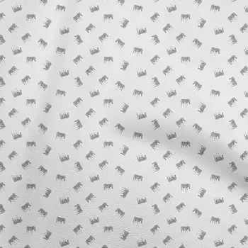 OneOone Хлопковая гибкая серая ткань для диких поделок, декоративная ткань с принтом во дворе, 40 дюймов 42 Inch Wide - Viscose Chiffon серый