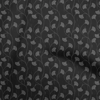 oneOone Хлопковая гибкая серая ткань Материал платья с цветочным принтом Ткань с принтом в ярдах 40 дюймов 42 Inch Wide - Viscose Chiffon средний синий