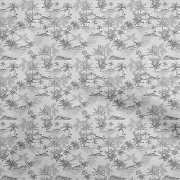 OneOone Хлопковая гибкая серая ткань, принадлежности для тропического квилтинга, швейная ткань с принтом, 40 дюймов в ярдах 42 Inch Wide - Viscose Chiffon серый