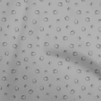 OneOone Хлопковая гибкая серая ткань Ретро ткань для наушников для шитья Ткань для рукоделия с принтом во дворе 40 дюймов 42 Inch Wide - Viscose Chiffon светло-коричневого