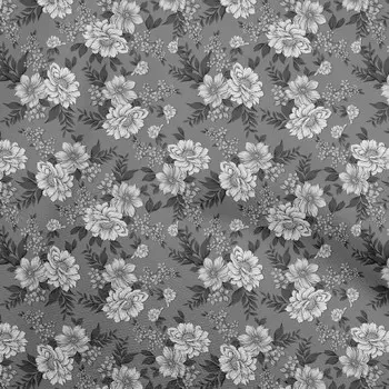 oneOone хлопковая гибкая серая ткань с цветочным принтом в стиле ретро для шитья набивная ремесленная ткань в ярдах 40 дюймов 42 Inch Wide - Viscose Chiffon темный оливковый зеленый