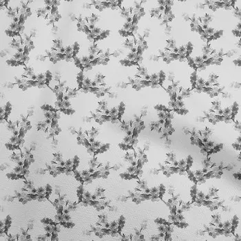 oneOone хлопковая гибкая серая ткань с цветочным принтом ткань для шитья во дворе с принтом «сделай сам» одежда швейные принадлежности 40 дюймов 42 Inch Wide - Viscose Chiffon коричневый