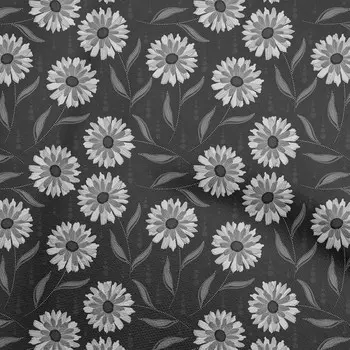 oneOone Хлопковая гибкая серая ткань в горошек Цветочные ремесленные проекты Декор Ткань с принтом в ярдах 40 дюймов 42 Inch Wide - Viscose Chiffon серый